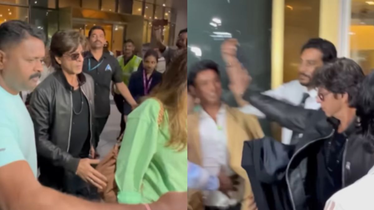 Shah Rukh Khan Accidently Flicks Fans Phone As Latter Tries To Click A Selfie With Him At 5560